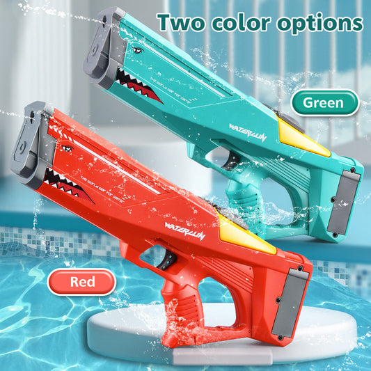 Shark Electric Water Gun – High Pressure Kids Pool & Beach Toy