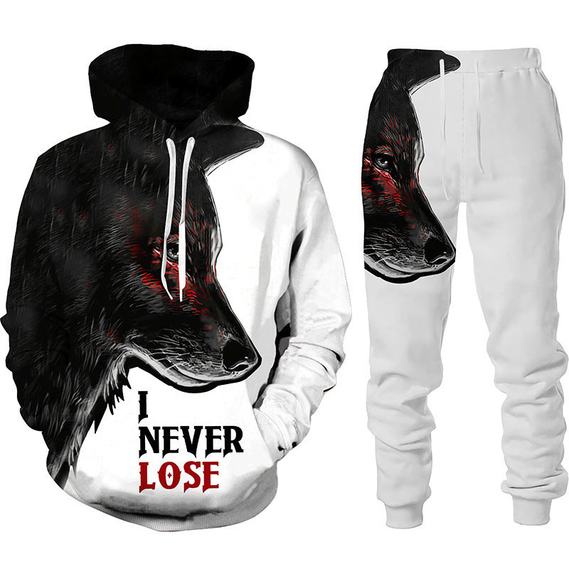 Tiger Print Sweater – Unisex Casual Fashion Set