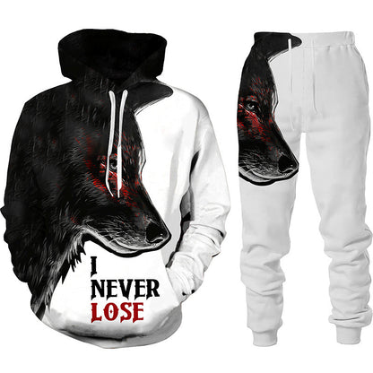 Tiger Print Sweater – Unisex Casual Fashion Set