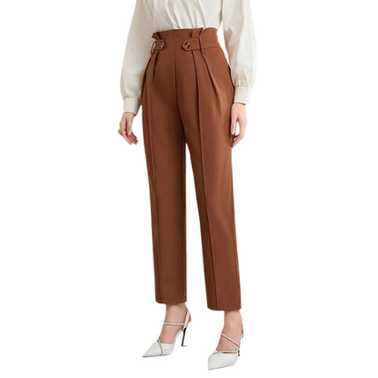 Women’s Straight Ankle Pants – Casual & Work Trousers