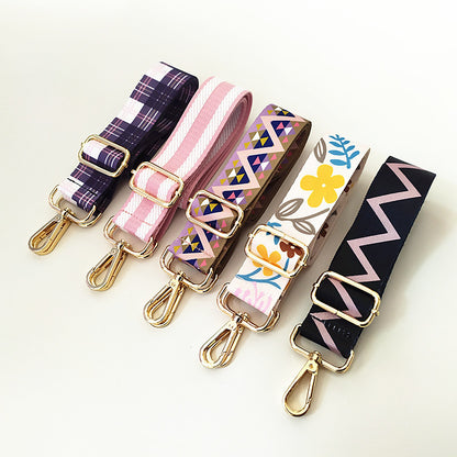 Colorful Wide Shoulder Strap Accessory