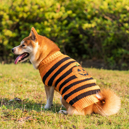 Halloween Dog Sweater – Cosplay & Warm Pet Outfit