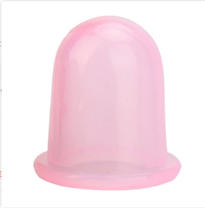 Silicone Vacuum Cupping Therapy Set – Transparent Medium Cup