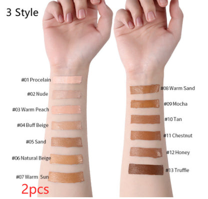 "Liquid Foundation Oil Control Concealer Makeup Base"