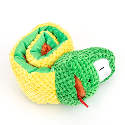 Snake Snuffle Dog Puzzle Toy