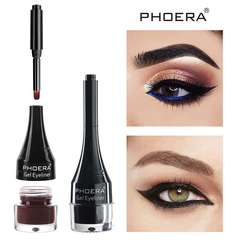 PHOERA 10 Color Eyeliner Set – Waterproof & Long Lasting