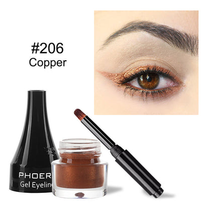 PHOERA 10 Color Eyeliner Set – Waterproof & Long Lasting