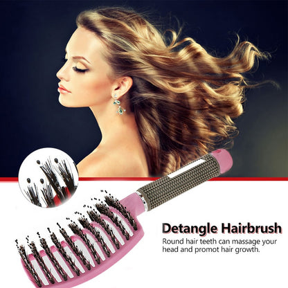 Women's Detangler Hair Brush – Anti-Klit Scalp Massage Comb