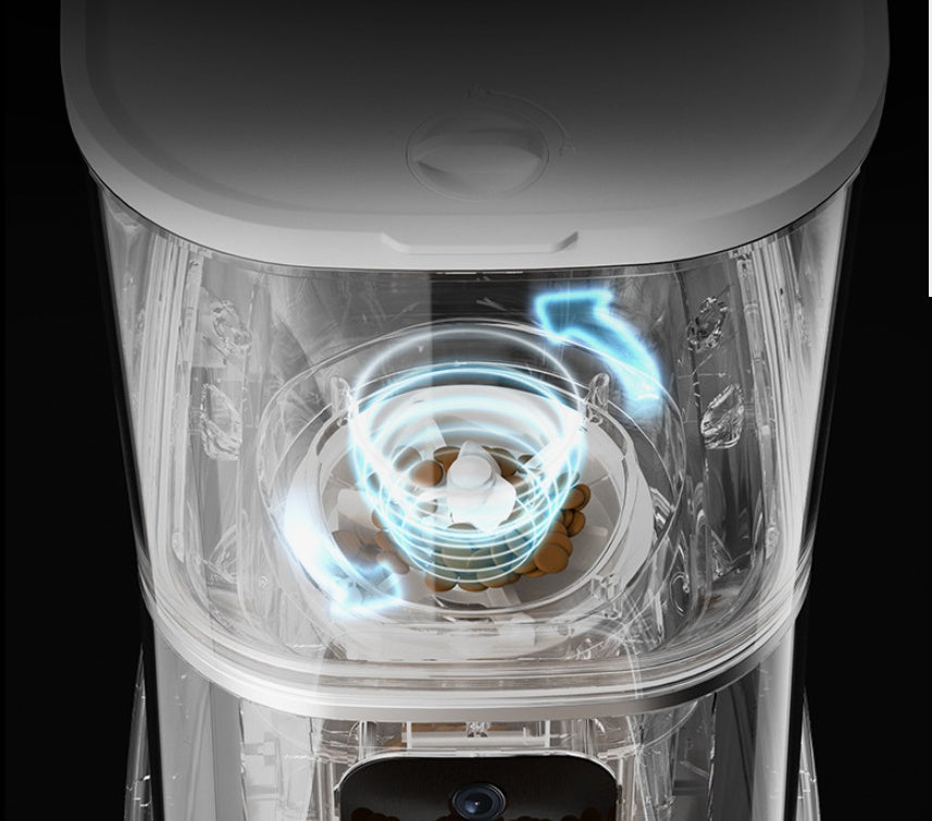 Smart Automatic Pet Feeder – Large Capacity WiFi Food Dispenser with Voice Recording, Timer & App Control for Cats & Dogs
