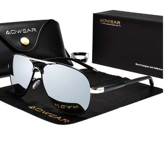 Sun Glasses Men Travel For Pilot Sunglasses Big Frame