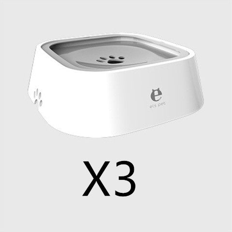 1.5L Cat & Dog Water Bowl – Anti-Overflow Slow Feeder & Floating Pet Fountain, ABS & PP Materials