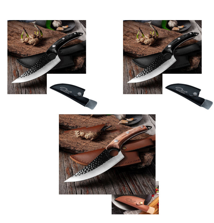 "Butcher Knife for Slaughter, Skinning, and Boning Meat – Ideal for Cutting Pigs"