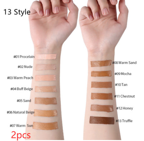 "Liquid Foundation Oil Control Concealer Makeup Base"
