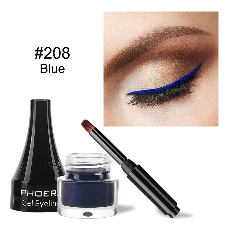 PHOERA 10 Color Eyeliner Set – Waterproof & Long Lasting