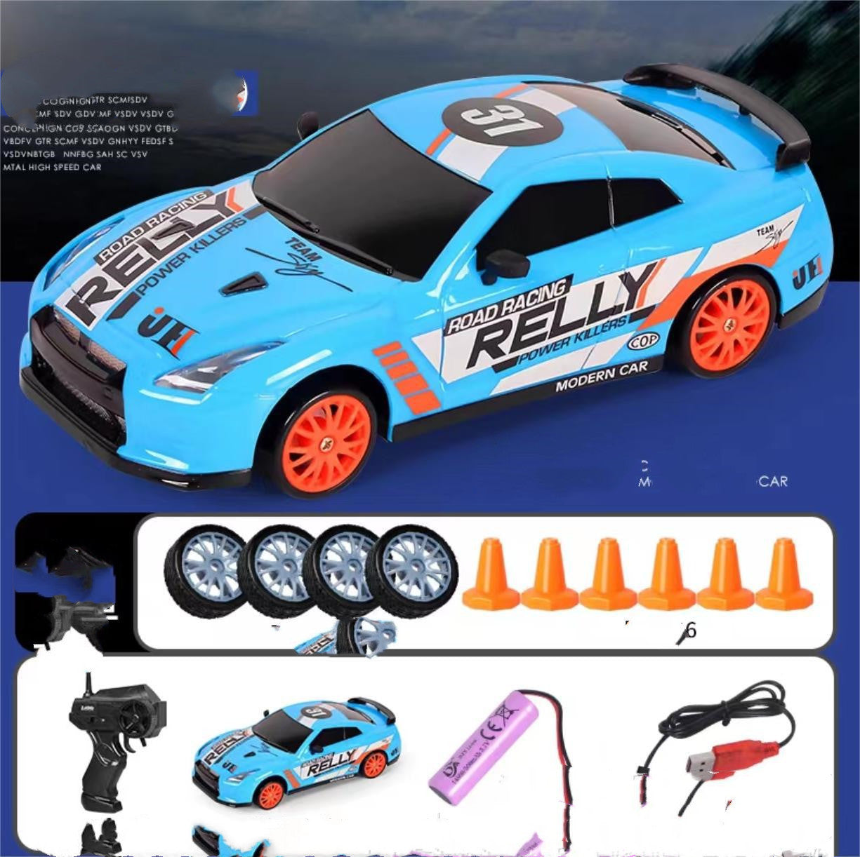 2.4G RC Drift Car – 4WD Remote Control Racing Car Toy