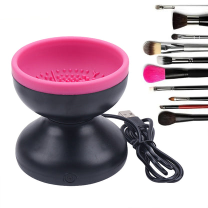 Electric Makeup Brush Cleaner – Portable USB Automatic Cleaning Machine