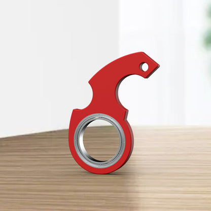 Creative Fidget Spinner Keychain – Stress Relief Toy