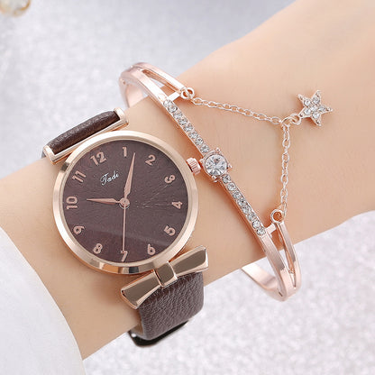 Women’s Student Fashion Watch & Bracelet Set