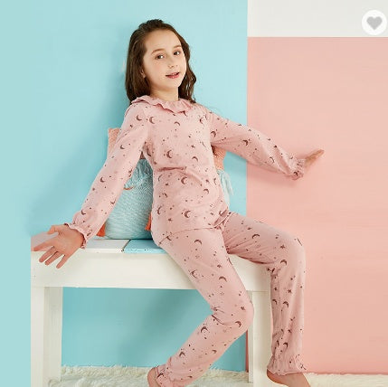Girls’ Cotton Pajamas – Soft & Cozy Sleepwear