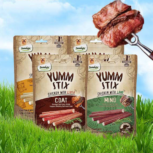 Puppy Vitamin Chicken Strips – Healthy Appetite Support Supplement Treat