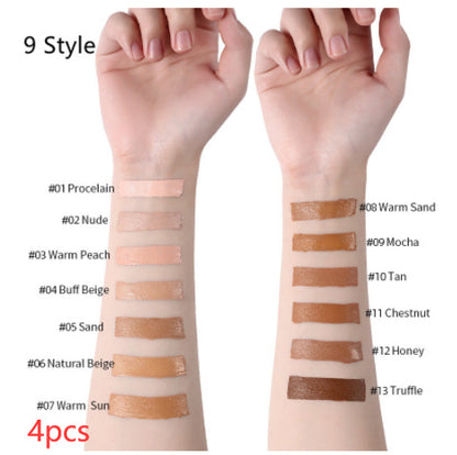 "Liquid Foundation Oil Control Concealer Makeup Base"