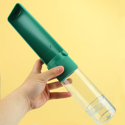 Portable Pet Water Bottle & Feeder – Travel Drinking Cup for Dogs & Cats
