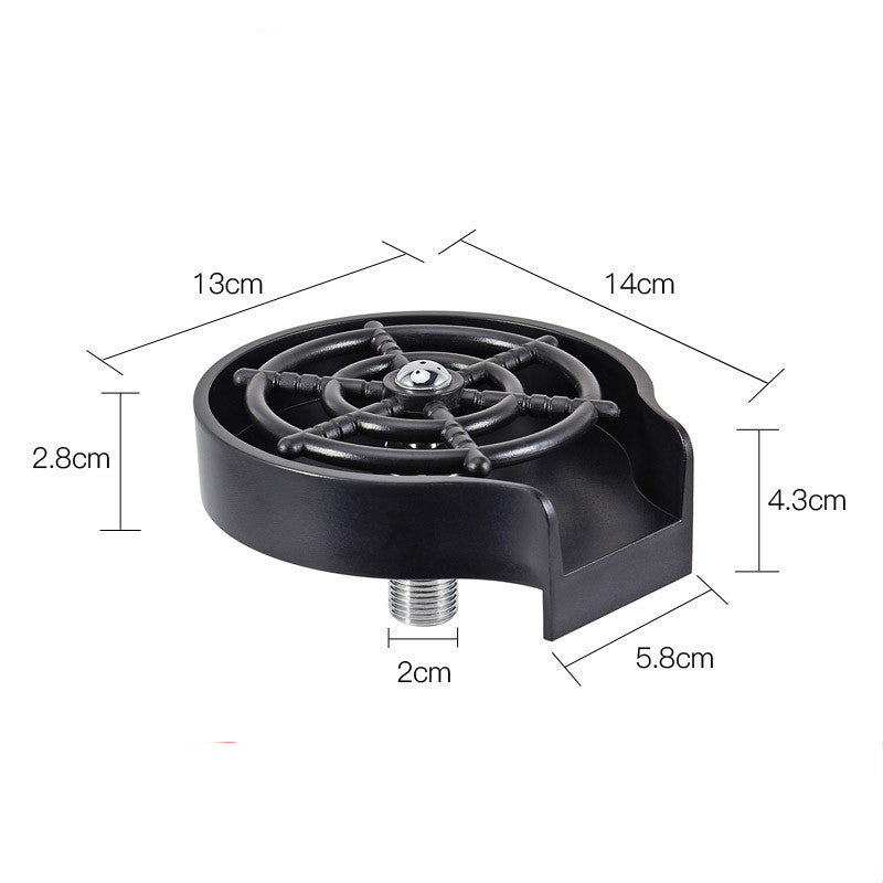 Cup Washer for Sink – High-Pressure Automatic Faucet Rinser for Bar, Kitchen, Coffee Pitchers