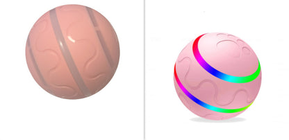Smart Interactive Cat Toy – USB Rechargeable Self-Rotating Ball