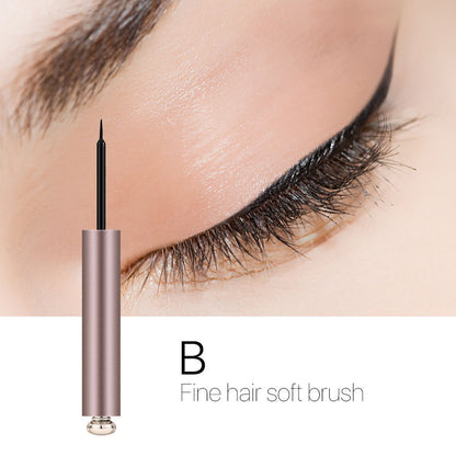 Rose Gold Waterproof Liquid Eyeliner – Fast Dry & Beginner Friendly Pen