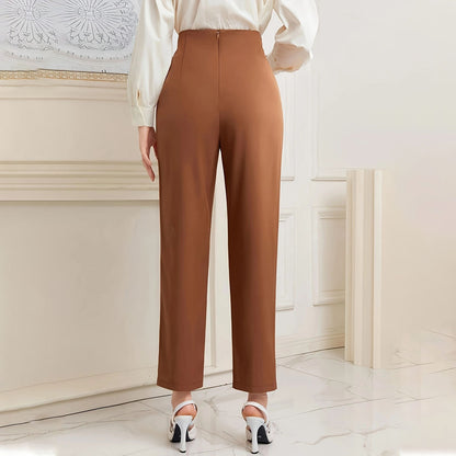 Women’s Straight Ankle Pants – Casual & Work Trousers