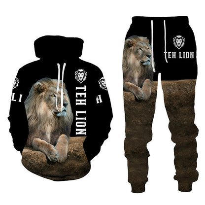 Tiger Print Sweater – Unisex Casual Fashion Set