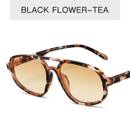 Fashion Simple Double Beam Sunglasses