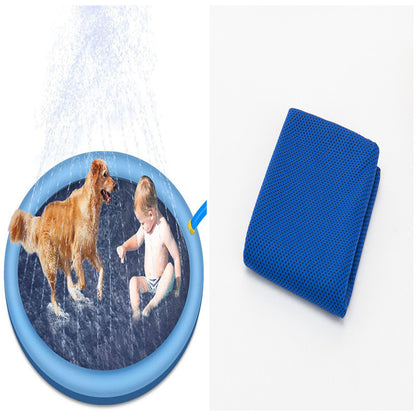 Non-Slip Splash Pad – Fun Backyard Water Toy for Kids & Pets