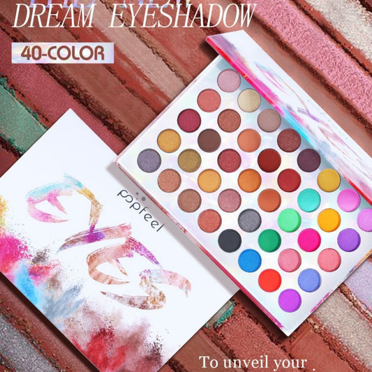 Shimmer Matte Eyeshadow Palette – Multi-Color Combination