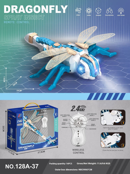 Remote Control Spray Insect Animal Toy