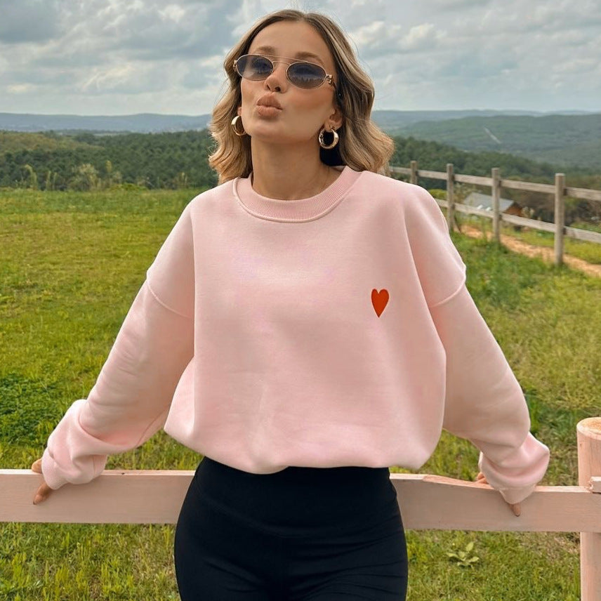 Women’s Casual Round Neck Pullover Sweater