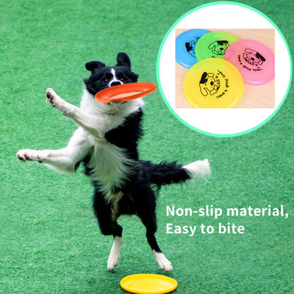 Silicone Flying Saucer Pet Toy