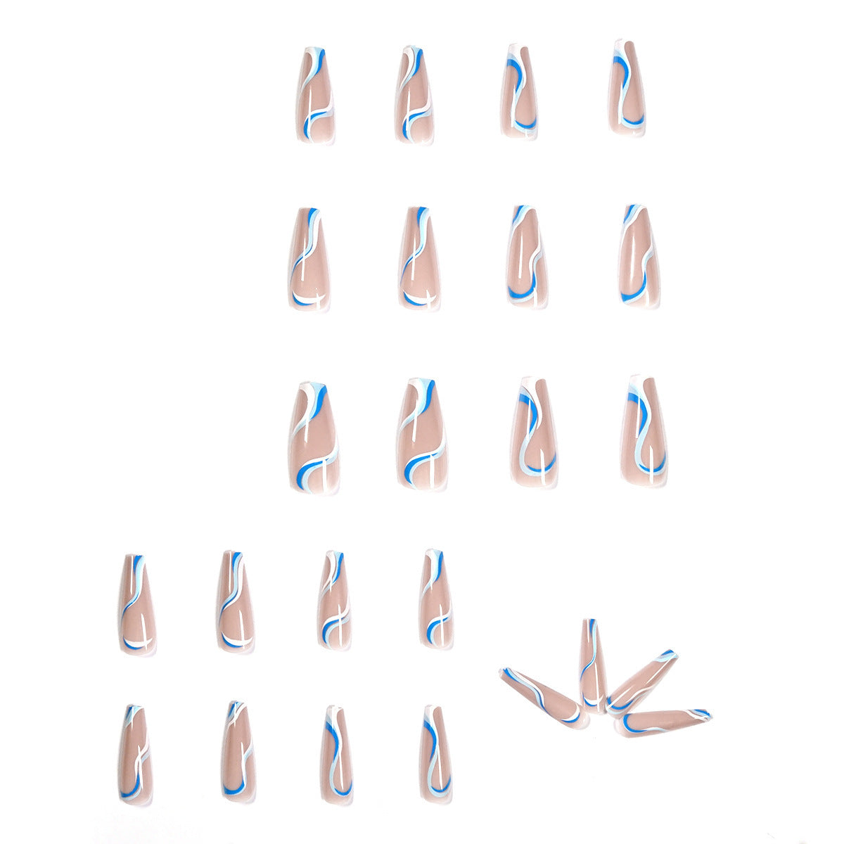 Soft False Nails – Ready to Wear Finished Nail Set