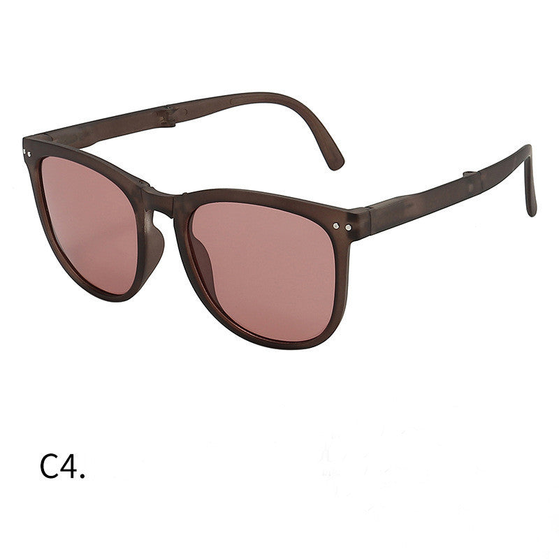 Trendy Women’s Foldable Polarized Sunglasses – TR Frame