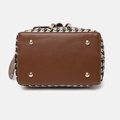 Women’s Houndstooth Travel Backpack