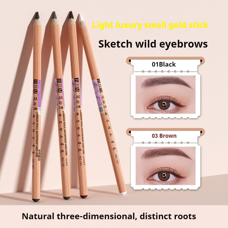 Wild Lines Wooden Core Eyeliner Marker – Waterproof & Sweat-Proof Long-Lasting Eye Makeup