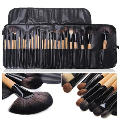 24-Pcs Makeup Brush Set – Professional Cosmetic Brushes & Tools