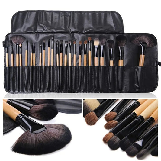 24-Pcs Makeup Brush Set – Professional Cosmetic Brushes & Tools