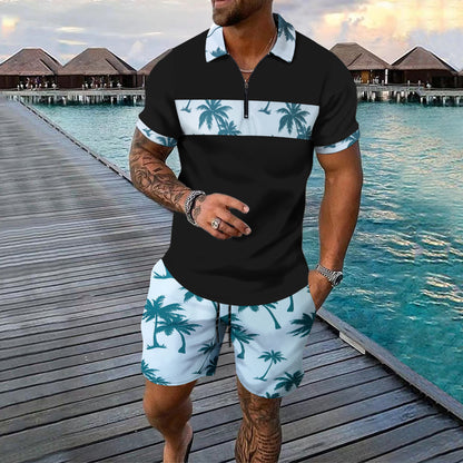 Summer New Men Leisure Set