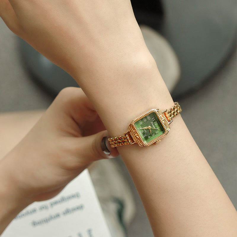 Women’s Square Copper Vintage Watch