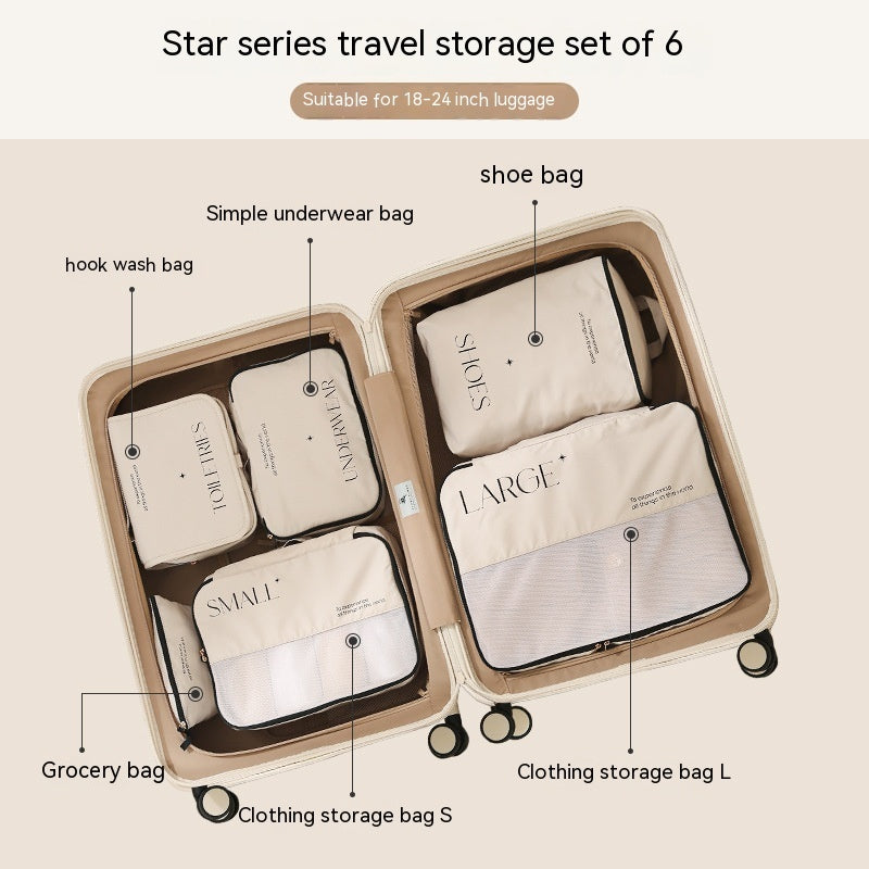 Travel Packing Storage Bag Set – Luggage Organizer Cubes