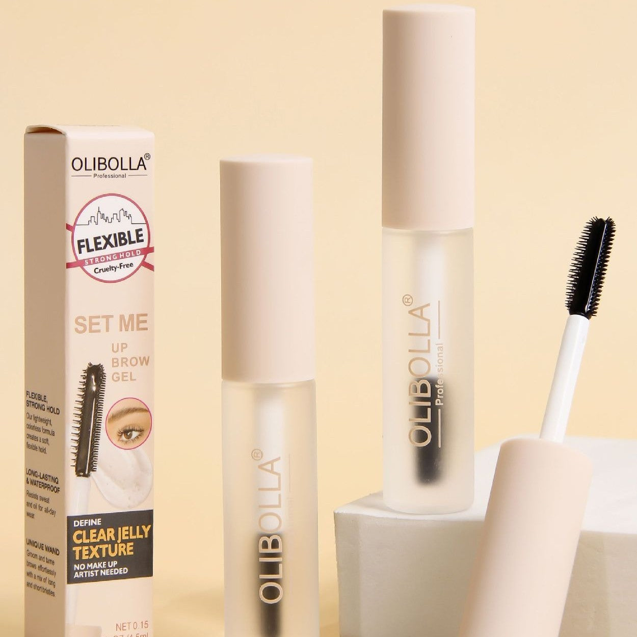 Transparent Waterproof Eyebrow Gel