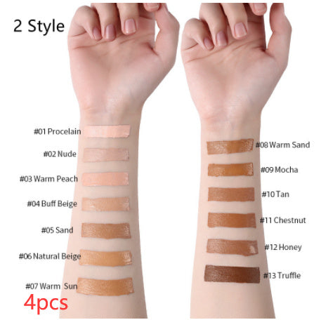 "Liquid Foundation Oil Control Concealer Makeup Base"