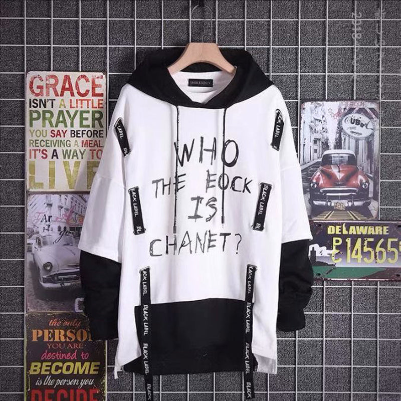 Men’s Long Sleeve Loose Hoodie & Sweatshirt Set