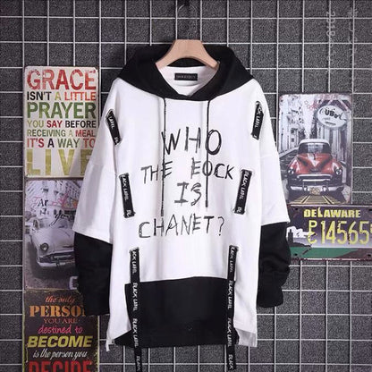 Men’s Long Sleeve Loose Hoodie & Sweatshirt Set